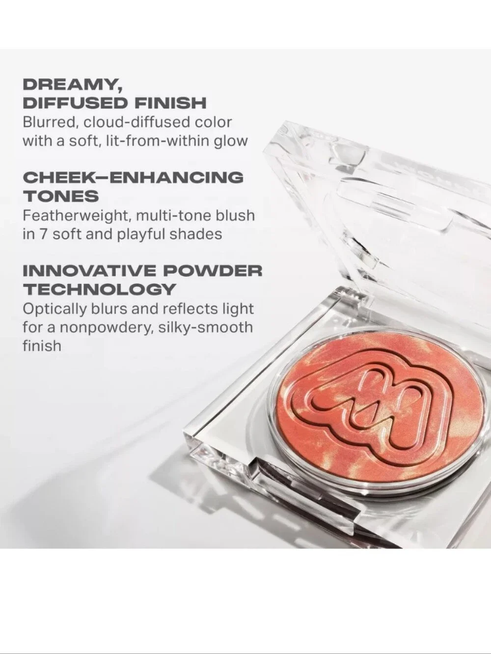 Morphe Cloudlight Soft Glow Diffused Blush Shade: Twist (peachy coral) 🆕